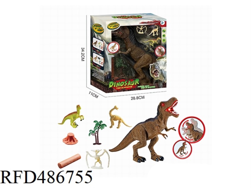 DINOSAUR SUIT (TYRANNOSAURUS REX SIMULATION ELECTRIC, SOUND, LIGHT)