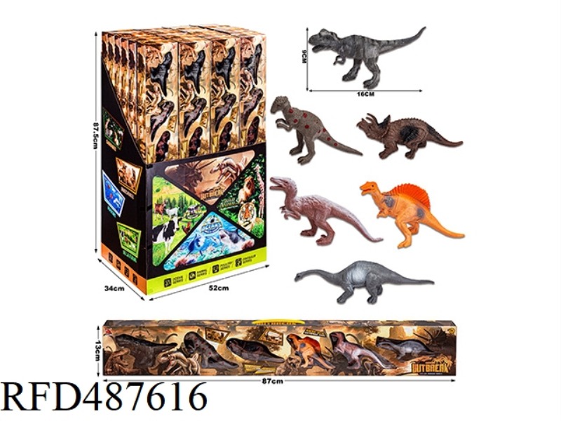 BOXES OF DINOSAURS