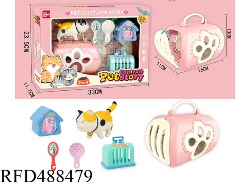 PET SERIES: CAT HOUSE SET