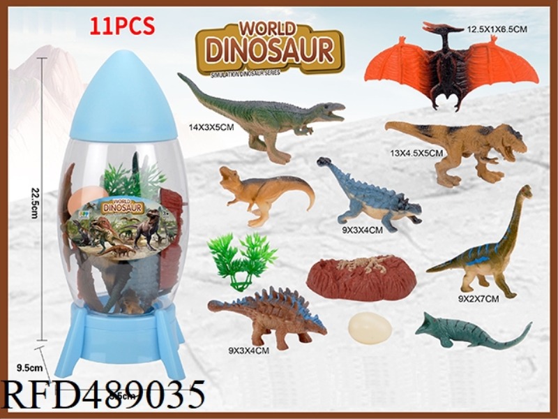 BARRELED DINOSAUR WORLD
