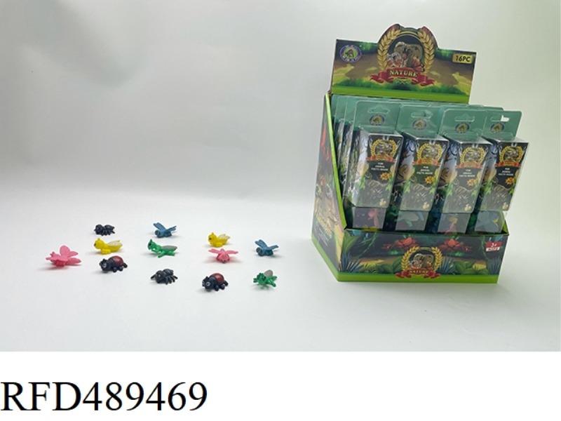 CARTOON INSECT 16PCS PER STYLE