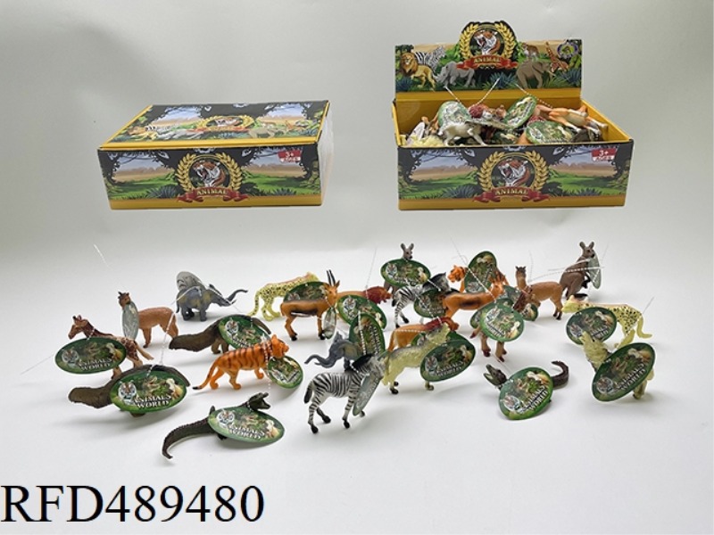 24PCS OF A SINGLE TYPE OF SIMULATED ANIMAL