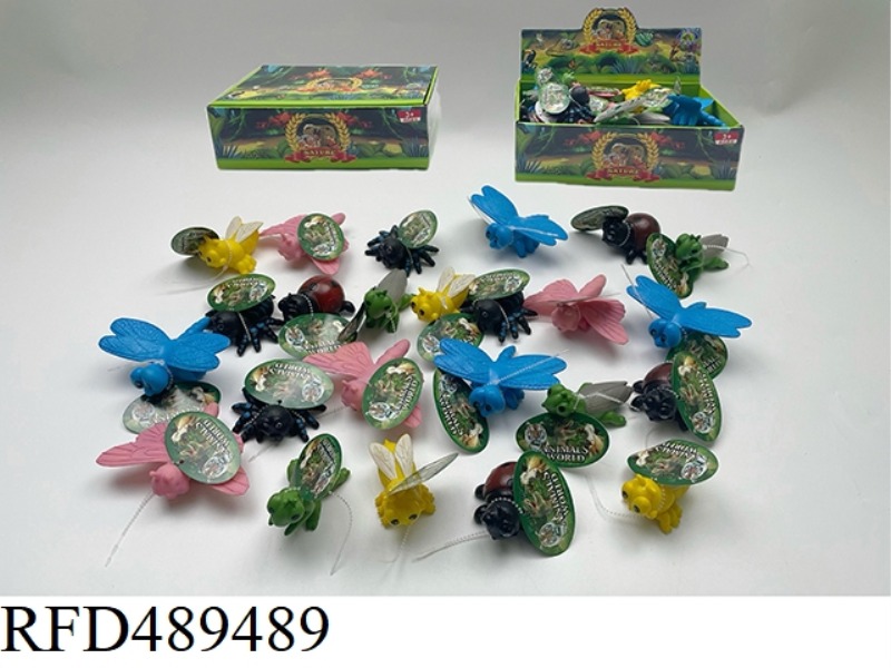 CARTOON INSECT SINGLE STYLE 24PCS