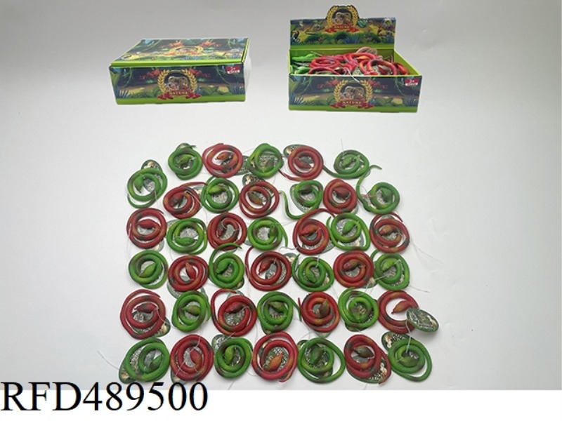 TPR SNAKE 35CM 40PCS SINGLE STYLE