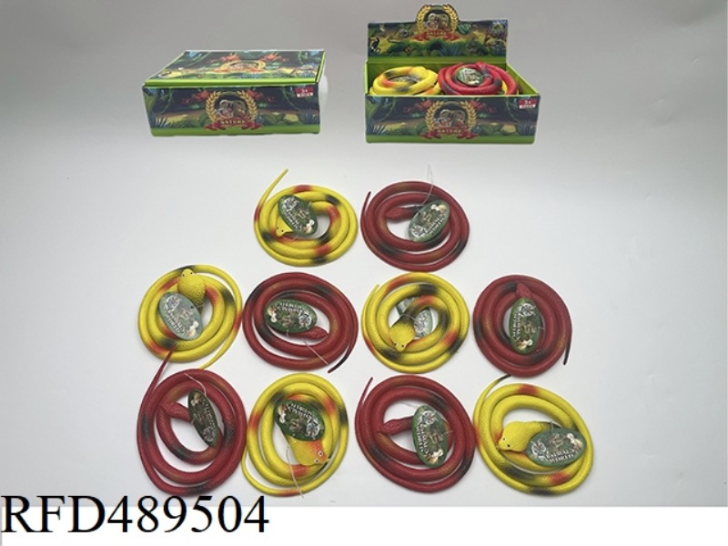 TPR SNAKE 100CM 10PCS SINGLE STYLE