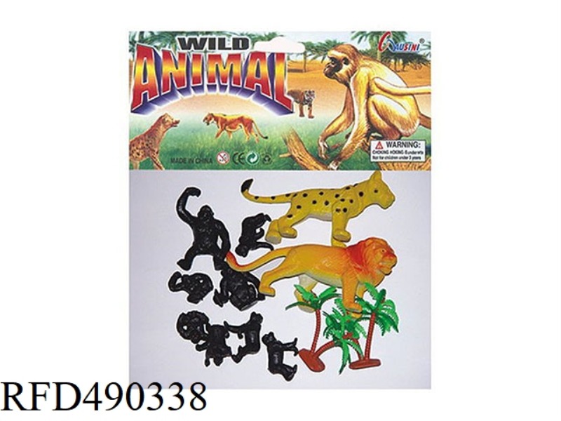 WILD ANIMALS (3 MIXED)