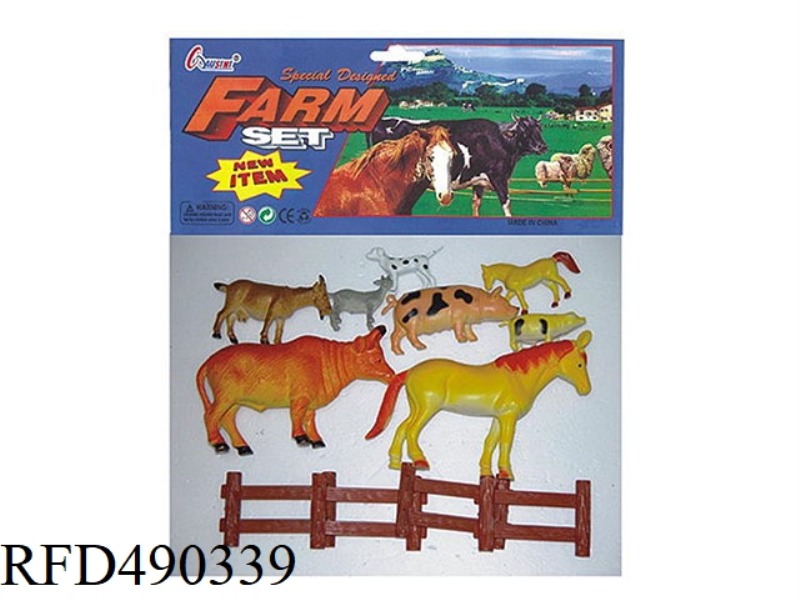 PASTURE ANIMALS (3 MIXED)