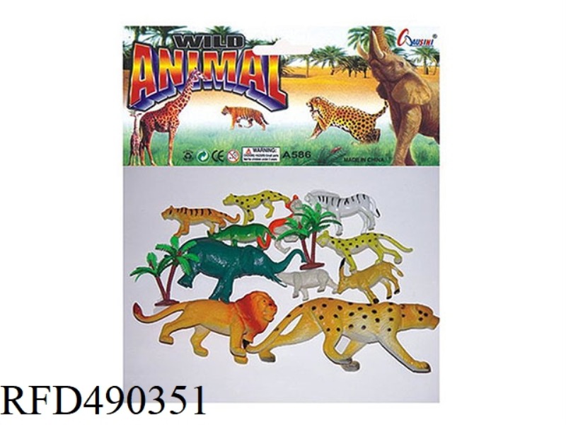 WILD ANIMALS (6 MIXED)