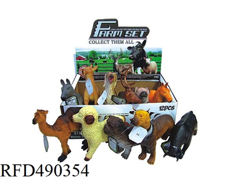 VOCAL RANCH ANIMALS (12PCS)