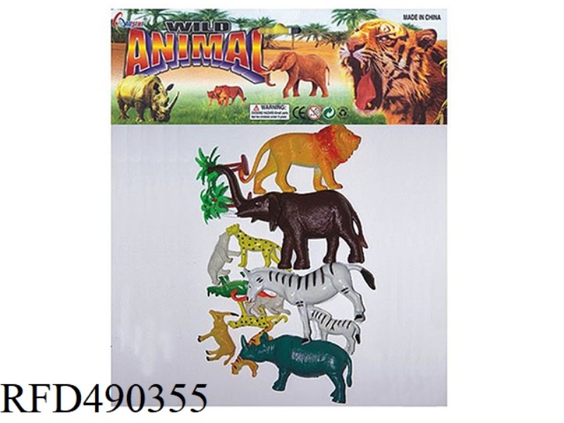 WILD ANIMAL (2 STYLES MIXED
)