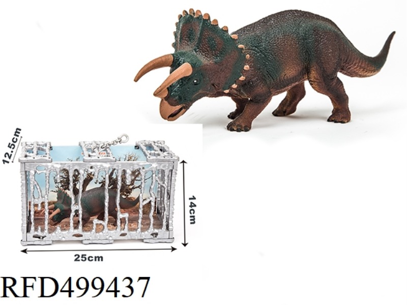 TPR SOLID DINOSAUR TRICERATOPS