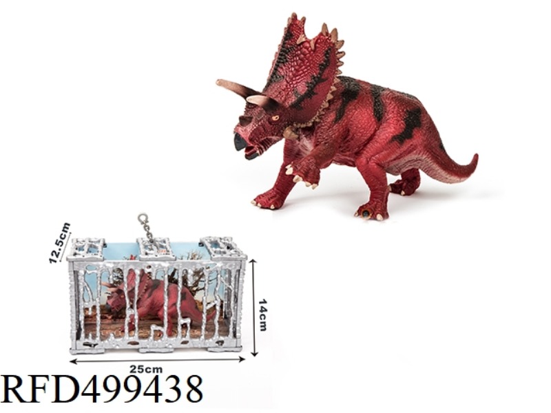 TPR SOLID DINOSAUR SIMULATION PENTACERATOPS