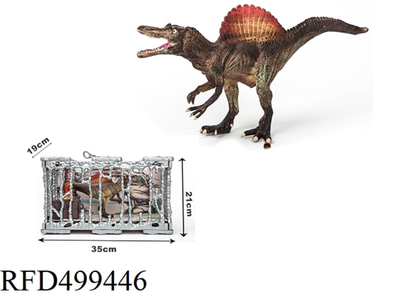TPR SOLID SIMULATION DINOSAUR ACANTHOPS + LARGE DINOSAUR EGG