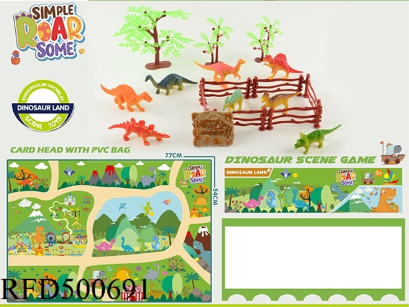 SOLID C DINOSAUR SCENE