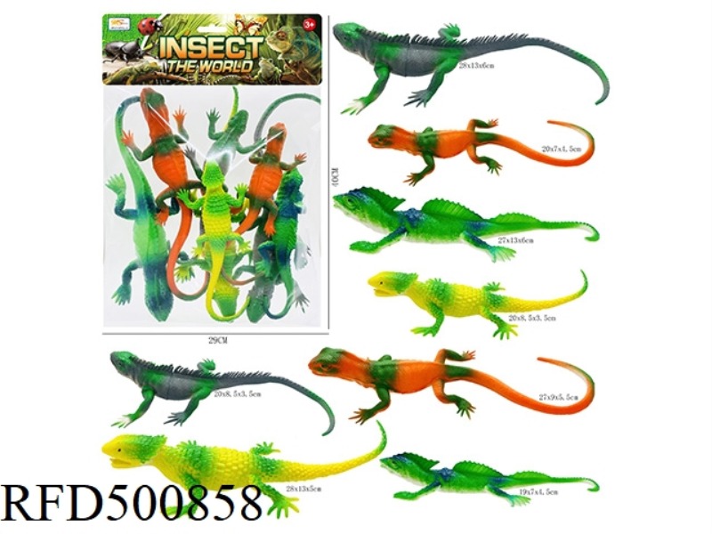 LIZARDS (8PCS)