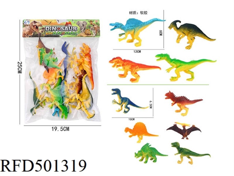 SIMULATED DINOSAUR MODEL