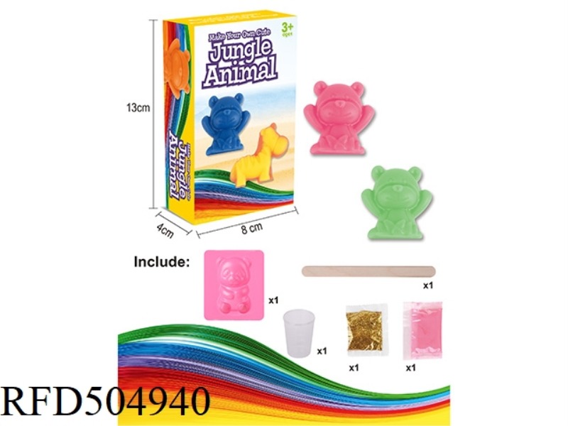 RAINBOW ANIMAL FOREST 6 MIXED