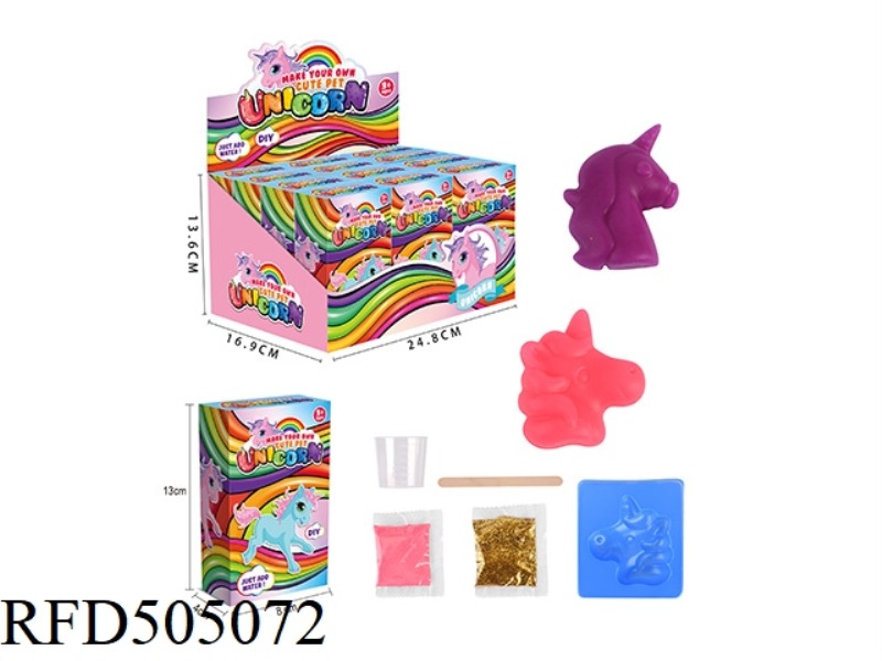 RAINBOW ANIMAL UNICORN SERIES 12PCS