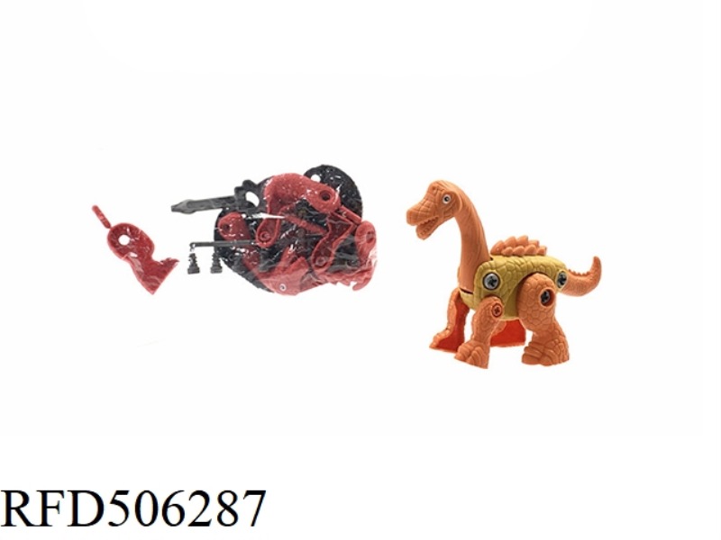 BUILDING A BRACHIOSAURUS
