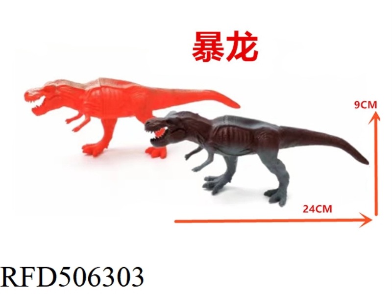 THE TYRANNOSAURUS HAS A HORN WITH A WHISTLE