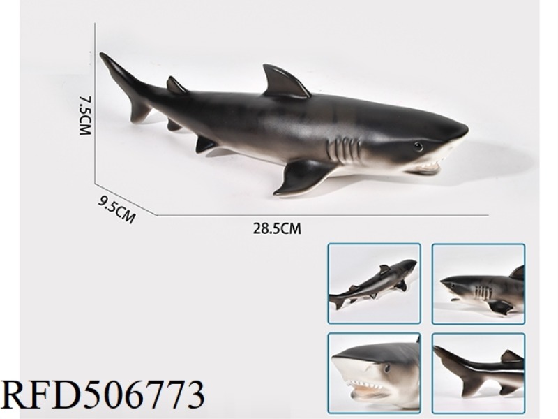 ENAMELLED COTTON TIGER SHARK