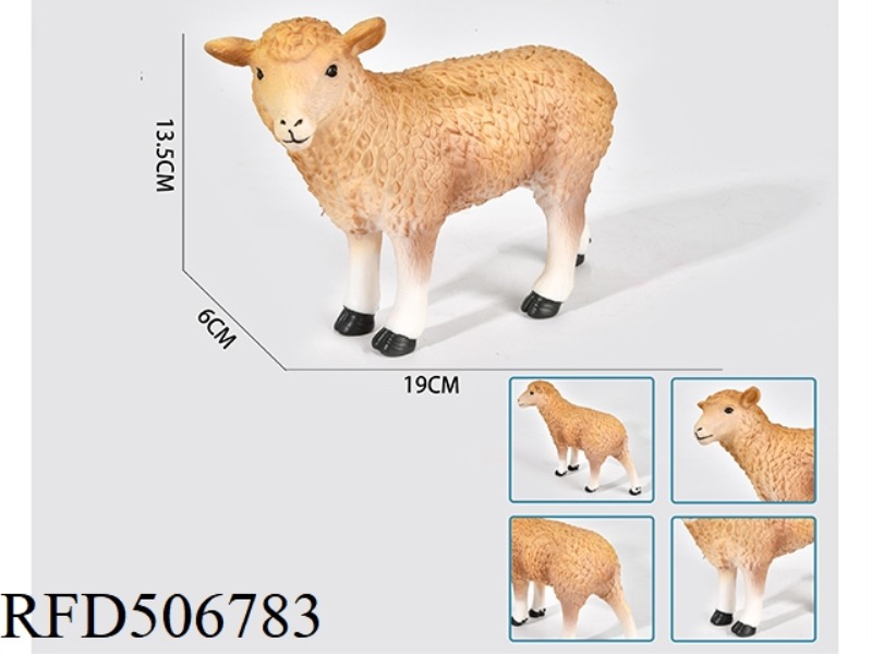 COATED SHEEP WITH COTTON