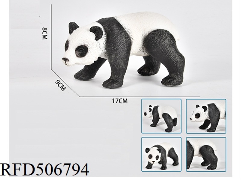 ENAMELED COTTON PANDA