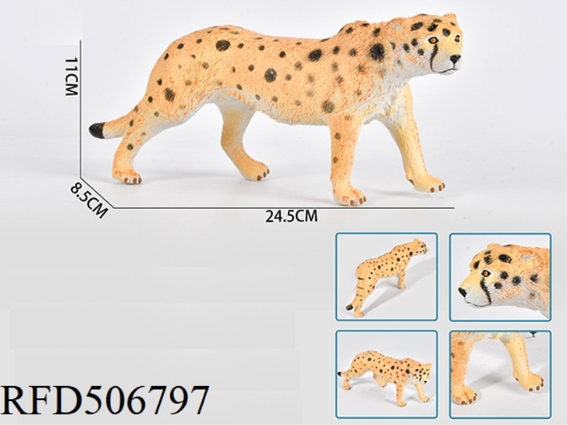 RUBBER COATED COTTON CHEETAH