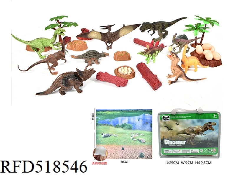 30 PIECE SET DINOSAUR GRAND COLLECTION