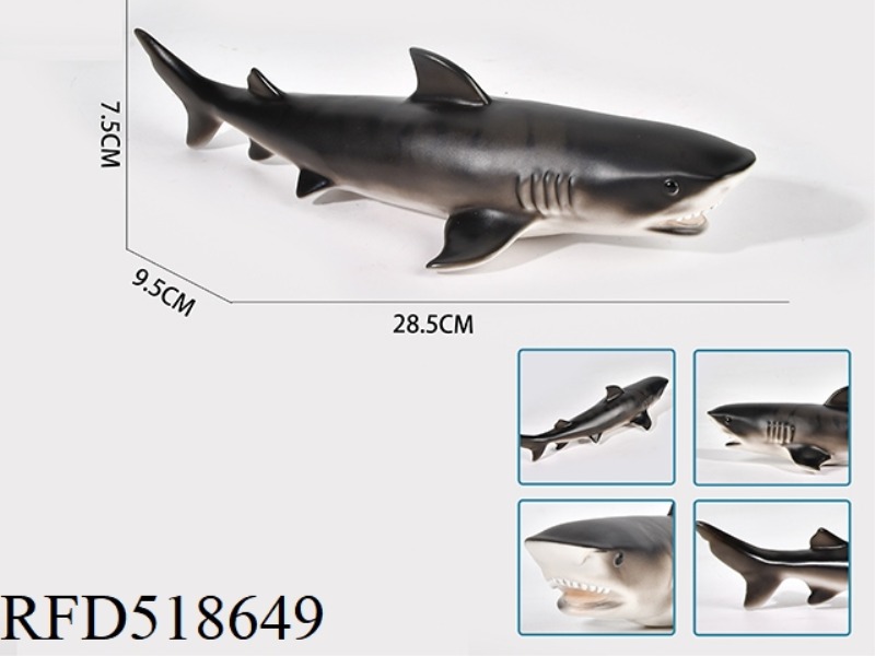 ENAMELLED COTTON TIGER SHARK