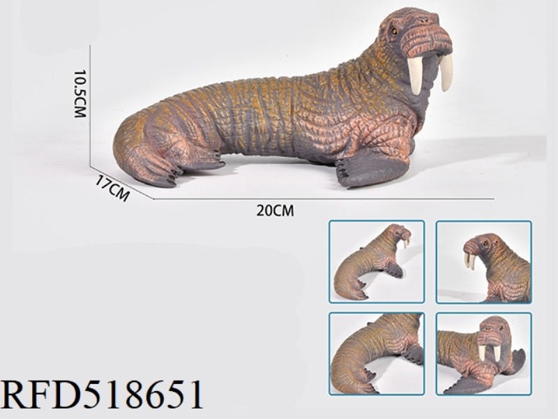 RUBBER PADDED WALRUS