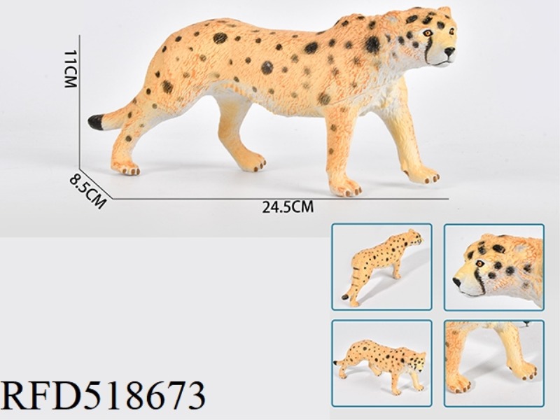 ENAMELLED COTTON FILLED CHEETAH