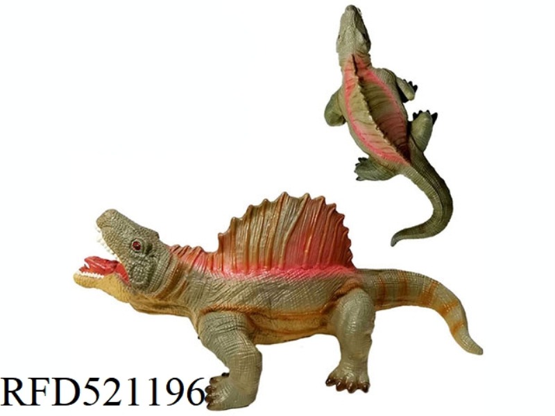 ENAMELLED COTTON-FILLED CROCODILE DRAGON WITH IC PLUS LIGHTING