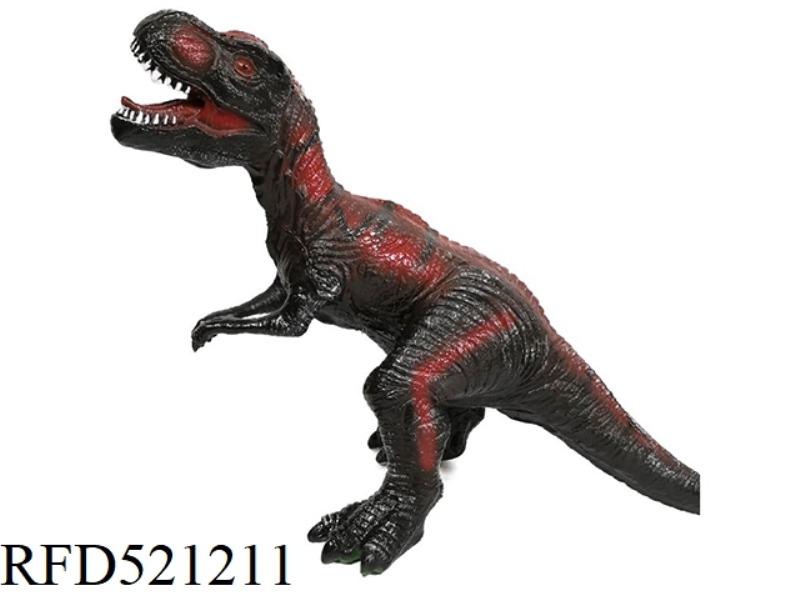 ENAMEL COTTON FILLED LARGE TYRANNOSAURUS REX BELT IC