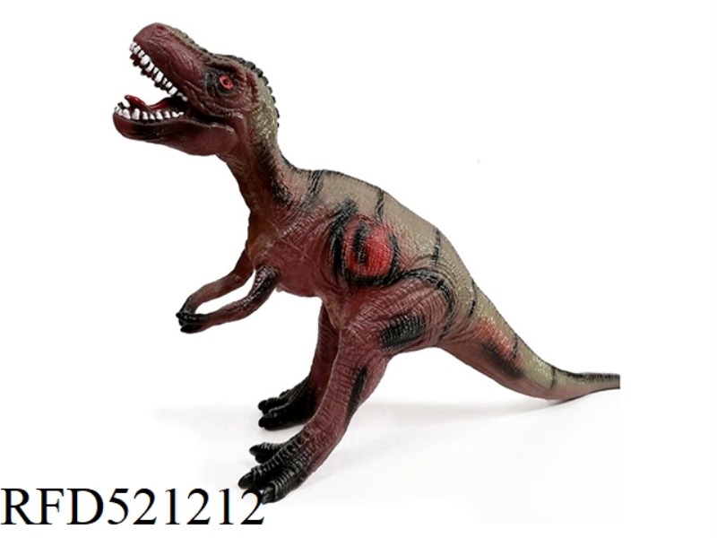 ENAMEL COTTON FILLED LARGE TYRANNOSAURUS REX BELT IC