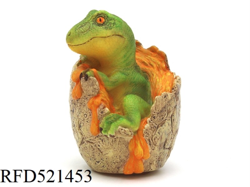 LUMINOUS SOFT GLUE DINOSAUR EGG (TYRANNOSAURUS)
