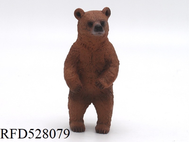 STANDING BROWN BEAR