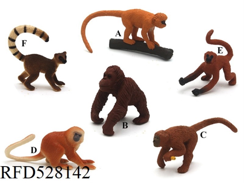 6 MINI MONKEYS