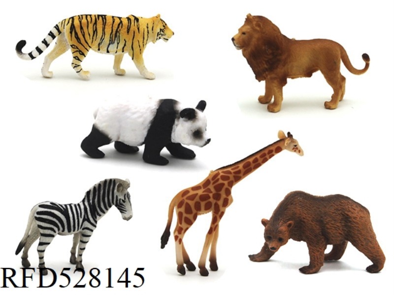 6 MINI ANIMALS