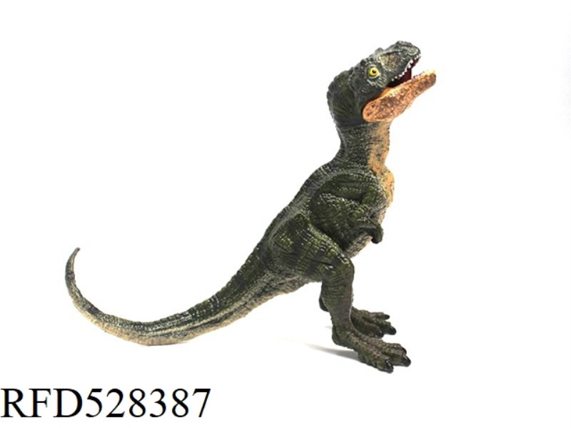 LITTLE GREEN TYRANNOSAURUS REX (MOUTH CAN BE OPENED AND CLOSED)