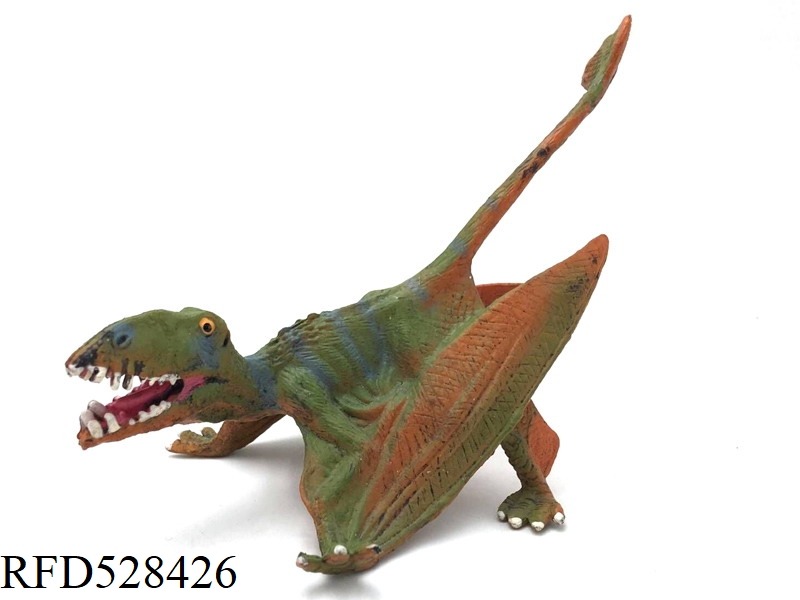 GREEN STANDING PTEROSAUR