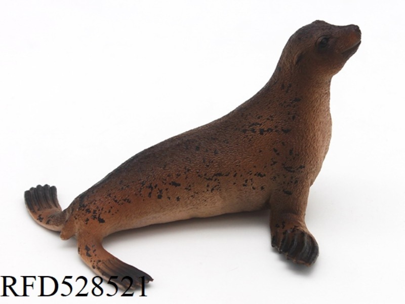 BROWN SEA LION WITH BLACK DOTS