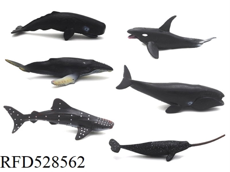 6 MINI MARINE CREATURES