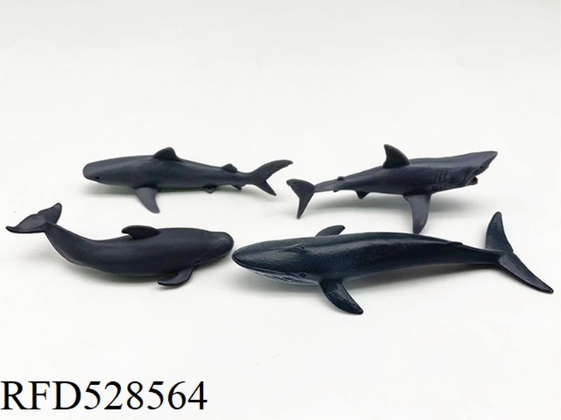 4 MINI MARINE CREATURES
