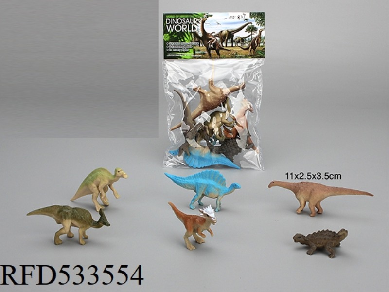PVC SOLID DINOSAUR ANIMAL