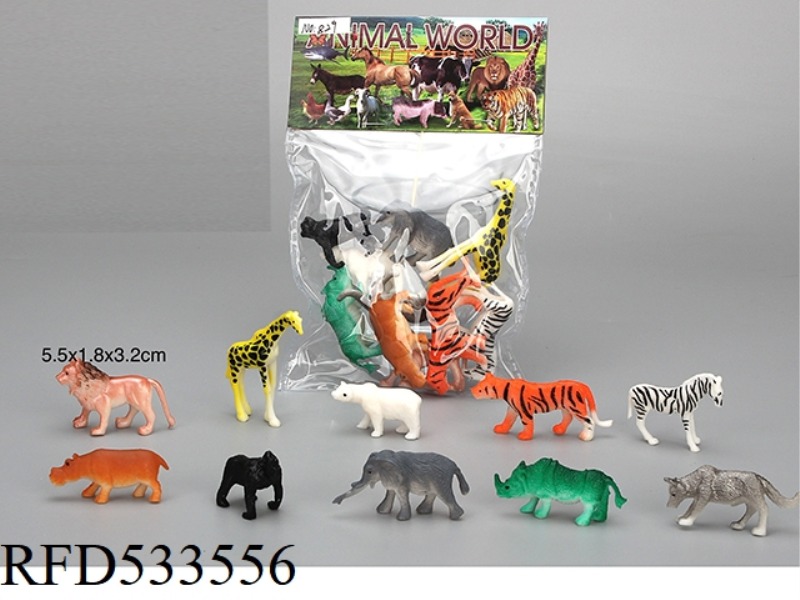 PVC SOLID WILD ANIMAL