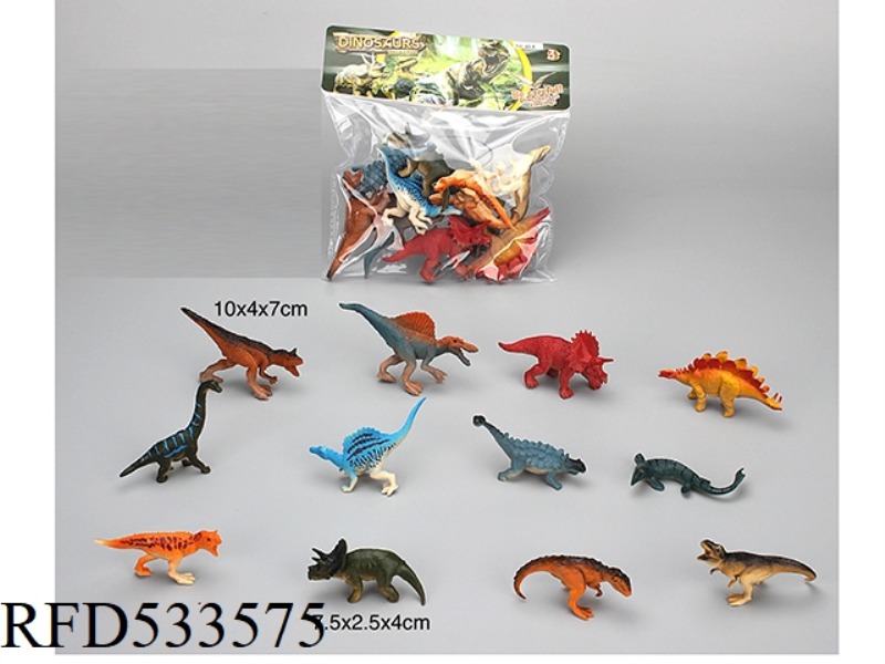 PVC SOLID DINOSAUR ANIMAL