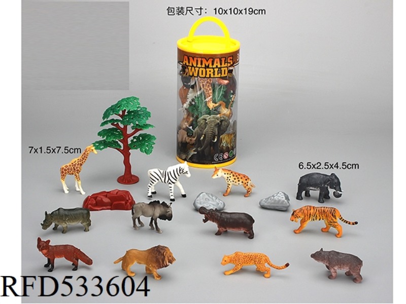 PVC SOLID WILD ANIMAL