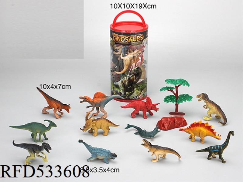 PVC SOLID DINOSAUR ANIMAL