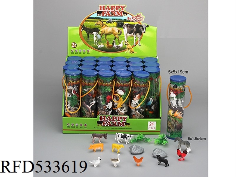 PVC SOLID RANCH POULTRY 24PCS